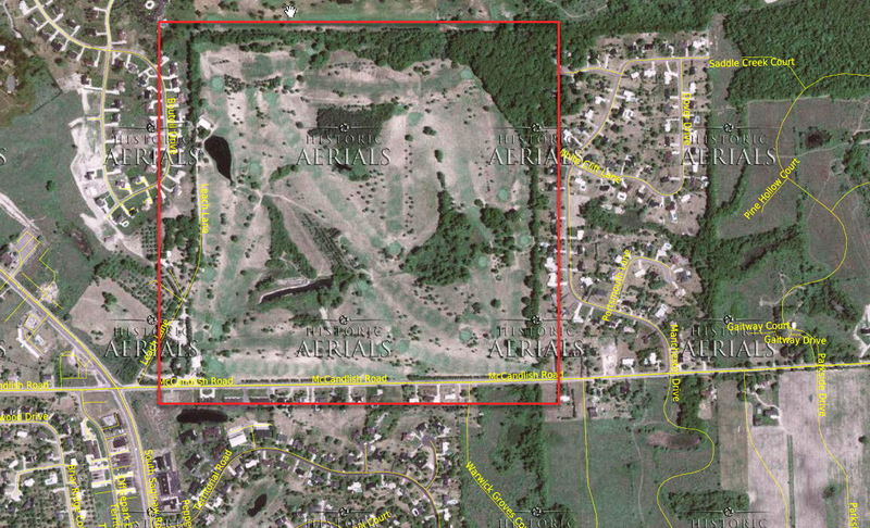 Genesee Hills Golf Course - 1988 Aerial